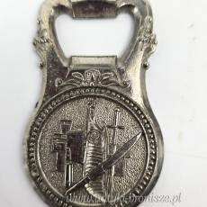 Otwieracz do butelek, mosiądz, Francja lata 50te, do kolekcji.