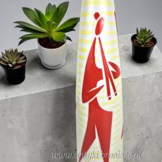New Look wazon Zsolnay Török János węgierski design lata 60te wys.40cm