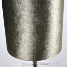 WYPRZEDAŻ Lampa chromowana L&L Collections Holandia lata 80/90te abażur nowy wys.54/71cm