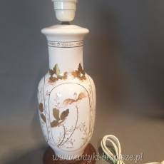 WYPRZEDAŻ Lampa stołowa ceramika Louis Drimmer Francja lata 70te