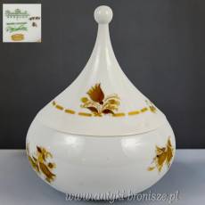 WYPRZEDAŻ Bomboniera Rosenthal Studio Line Bjorn Wiinblad złoty dekor lata 70te.