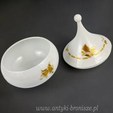 WYPRZEDAŻ Bomboniera Rosenthal Studio Line Bjorn Wiinblad złoty dekor lata 70te.