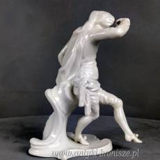 Figurka z Porcelany – Pierrot Scaramuz z COMMEDIA DELL’ARTE