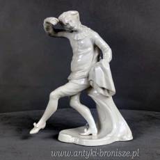 Figurka z Porcelany – Pierrot Scaramuz z COMMEDIA DELL’ARTE