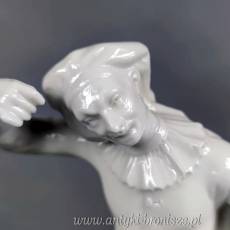 Figurka z Porcelany – Pierrot Scaramuz z COMMEDIA DELL’ARTE