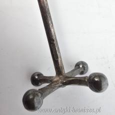 WYPRZEDAŻ Koziołki pod sztućce Bruno Wiskemann plater Belgia XIX/XXw komplet 12 szt.
