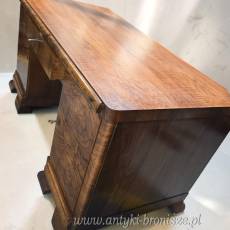 Biurko w stylu Art deco orzech lata 20te po renowacji