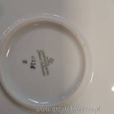 Patera okragla, zlota dekoracja - porcelana Bavaria "Vohenstrauss - Johann Feltmann" - poz; 4230