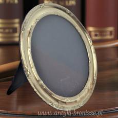 Okrągła ramka do zdjęć srebro 925 Chester Anglia ok. 1910r