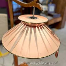 Lampa podłogowa z półkami w stylu art déco – Polska, lata 20.–30. XX wieku