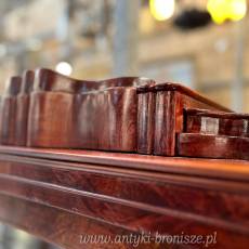 Mahoniowa serwantka w stylu biedermeier – Niemcy, XX wiek