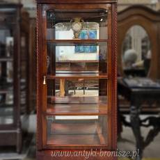 Mahoniowa serwantka w stylu biedermeier – Niemcy, XX wiek
