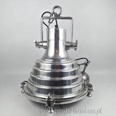 WYPRZEDAŻ Industrialna lampa wisząca marki Rivièra Maison polerowane aluminium Holandia