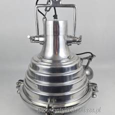 WYPRZEDAŻ Industrialna lampa wisząca marki Rivièra Maison polerowane aluminium Holandia