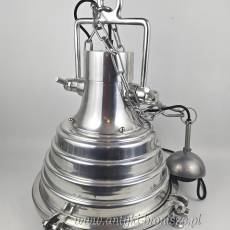 WYPRZEDAŻ Industrialna lampa wisząca marki Rivièra Maison polerowane aluminium Holandia