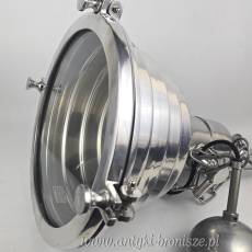 WYPRZEDAŻ Industrialna lampa wisząca marki Rivièra Maison polerowane aluminium Holandia