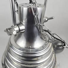 WYPRZEDAŻ Industrialna lampa wisząca marki Rivièra Maison polerowane aluminium Holandia