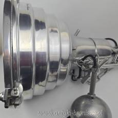 WYPRZEDAŻ Industrialna lampa wisząca marki Rivièra Maison polerowane aluminium Holandia