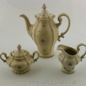 Dzbanek cukiernica mlecznik porcelana Niemcy Rosenthal wzór Pompadour 1943r