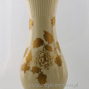 Wazon porcelanowy ręcznie wykonany Śląsk Sorau (Żary) 1925-1945r. wysokość 43cm, unikat