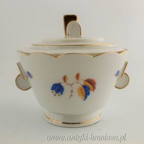 Bombonierka porcelanowa Niemcy Bawaria Rehau Porzellanfabrik Zeh, Scherzer & Co. AG 1930r.