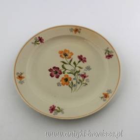 Talerz ozdobny porcelanowy Niemcy Bawaria Rehau Porzellanfabrik Zeh, Scherzer & Co. AG 1946-1949r.