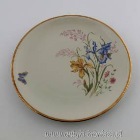 Talerz ozdobny porcelanowy (patera) Niemcy Bawaria Porzellanfabrik Oscar Schaller & Co. Nachfolger 1935-1950r.