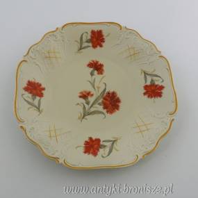 Talerz ozdobny porcelanowy (patera) Niemcy prawdopodobnie Marktredwitz Kerafina GmbH Porzellanfabrik po 1950r