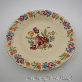 Talerz ozdobny porcelanowy (patera) Niemcy Bawaria Schwarzenhammer Porzellanfabrik Schumann & Schreider 1923-1945