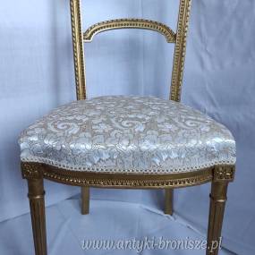 Krzesło w stylu Ludwika XVI, Anglia, II poł. XX w.