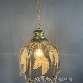 Antyczny żyrandol lampa sufitowa