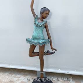 TANCERKA ,BALETNICA Z BRĄZU h 140 cm DUŻA