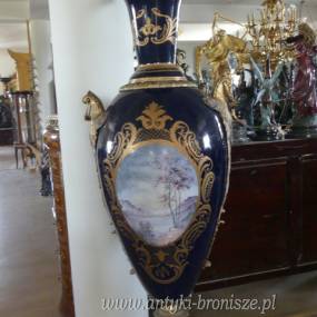 OGROMNY *porcelanowy* WAZON amfora