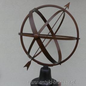 DUŻY ZEGAR SŁONECZNY Z BRĄZU 75 CM