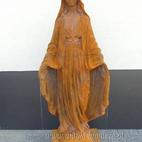 WYKOPEK - zardzewiała FIGURA MATKA BOSKA duża