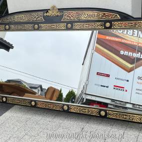 Lustro BOULLE duże 120 x 230 cm