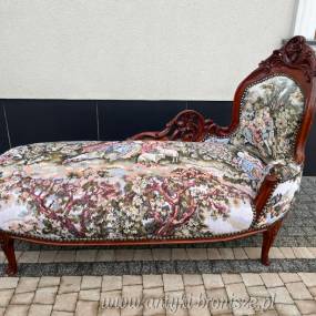 SOFA, SZEZLONG , GOBELIN leżanka