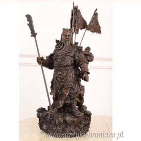 SAMURAI figura z brązu 34 cm