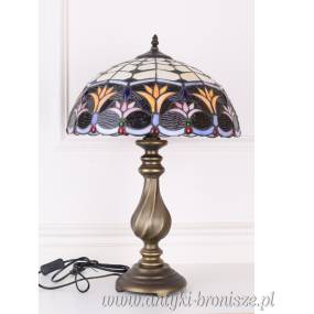 LAMPKA WITRAŻOWA tiffany - kwiaty