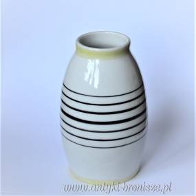 Wazon a'la Picasso Zsolnay projekt Török Janos węgierski design lata 60-te wys.12cm
