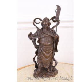 SAMURAI figura z brązu 26 cm