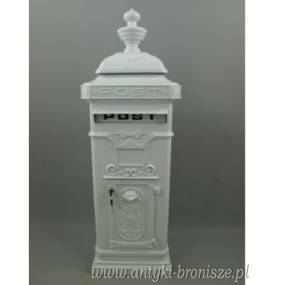 SKRZYNKA NA LISTY - ALUMINIUM POCZTA kolumnowa