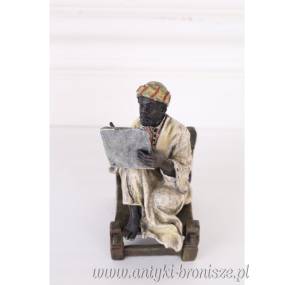 BRĄZ WIEDEŃSKI - Figura z Brązu! nauczyciel arabski