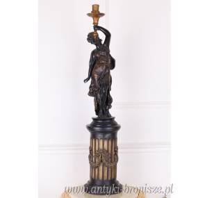POSTACIOWA LAMPA FIGURALNA na swieczke , swiece