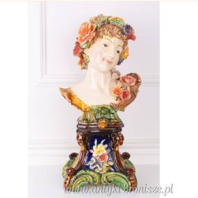 DAMA KAMELIOWA - KOLOROWE POPIERSIE PORCELANOWE