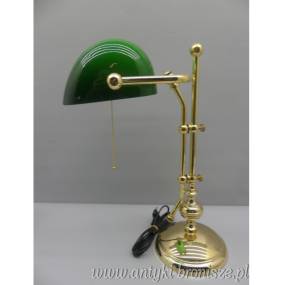 DUŻA LAMPA DLA PREZESA złoto BANKIERKA