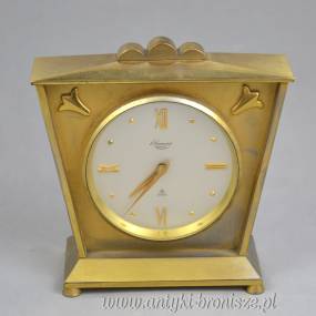 Zegar w stylu Art Deco Rosemont Geneve Swiss 8 dniowy połowa XXw sprawny
