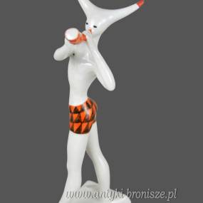 Minotaur Éva Szonntagh wys.19cm Drasche Węgry lata 50/60te