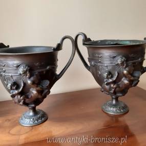Para waz /donic z brazu z motywem Centaurow na obrzezu. Praca francuska XiXw - poz. 2385