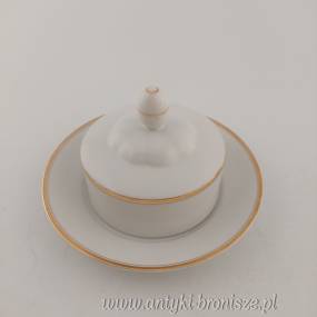 Maselnica porcelanowa Niemcy Bawaria Zeh, Scherzer & Co. 1930 - 1945 r
